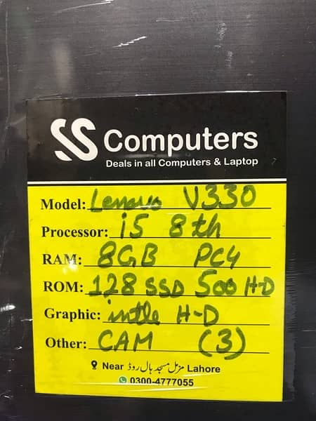 Lenovo core i5 8th generation