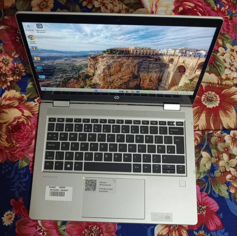 HP-G8 12th GEN Ryzen-5400U 13" x360-Touch 4K Display 8GB-RAM/256GB-SSD