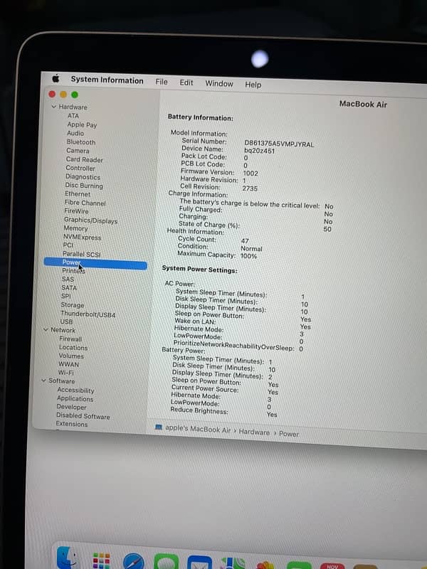 Macbook Air M1 2020 8gb/256gb 13.3 inch retina display