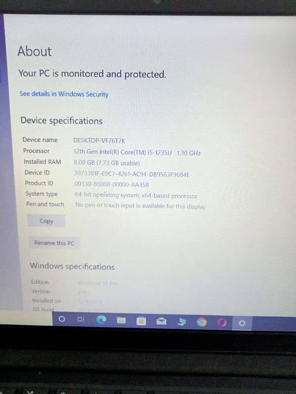 Lenovo 82TS 12 generation core i5