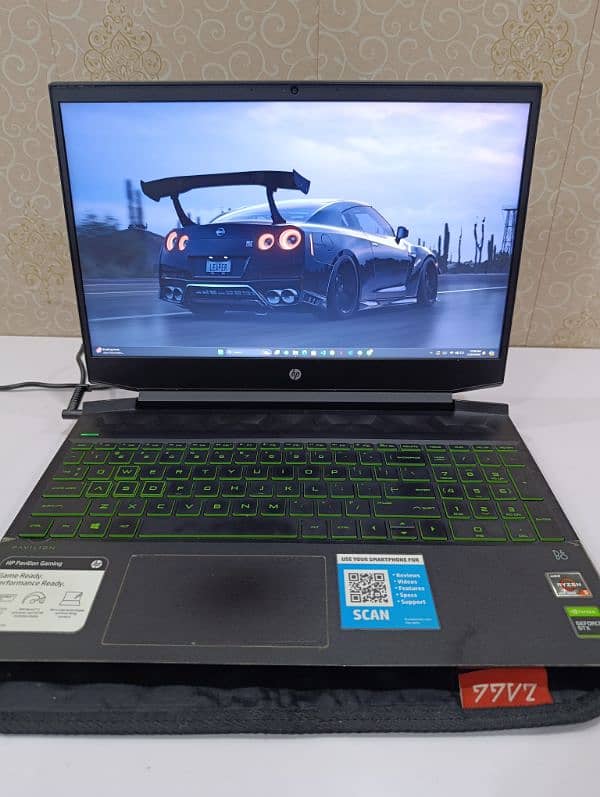 Gmaing Laptop  HP Pavilion Ryzen 5 4600H, GTX 1650