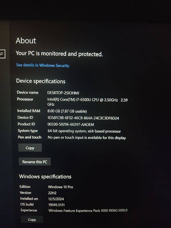 lenovo x1 carbon full slim i7 6gen 8gb ram 128gb nvme laptop