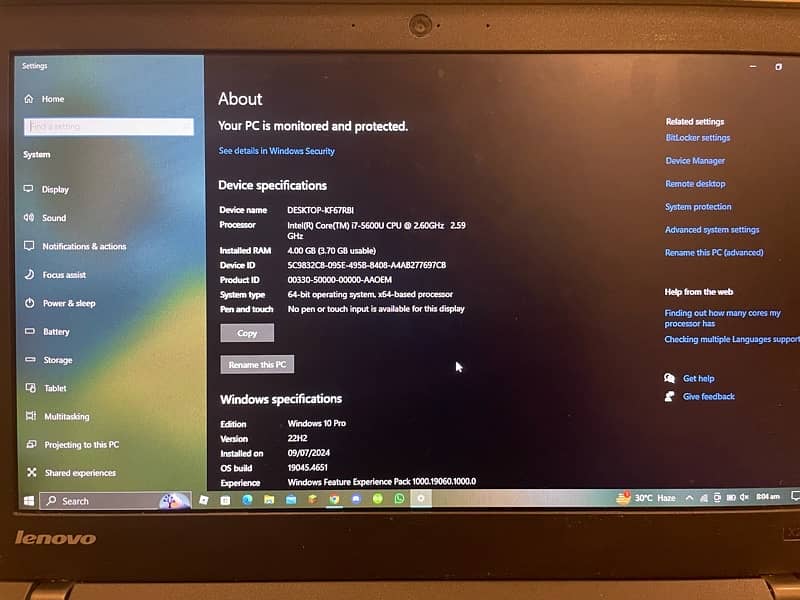 I7 laptop