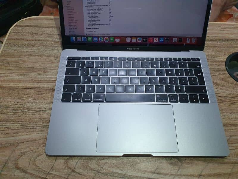Macbook Pro 2017 13.3 inch version. Touchbar & Regular Keyboard