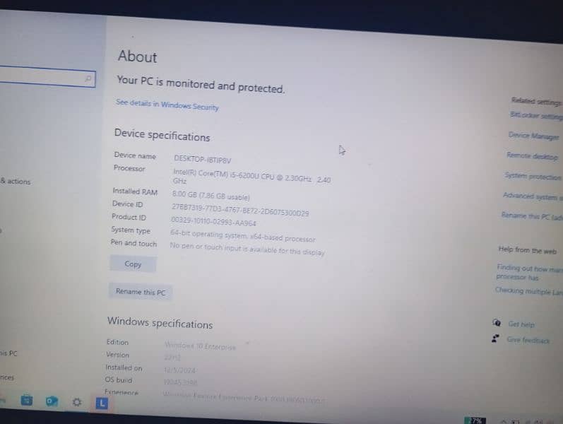 Lenovo e41_80 i5 6gen