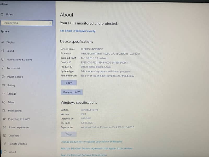 Lenovo T440S i7 4gen