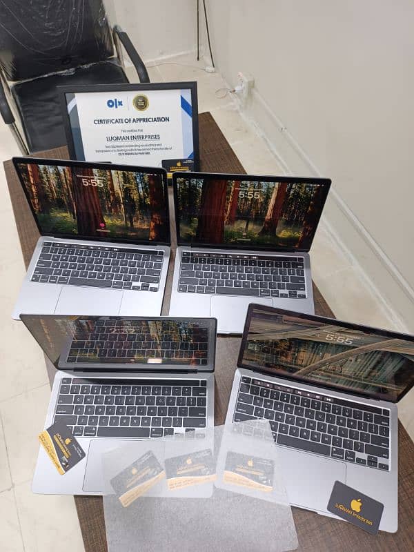 9 UNITS AVAILABLE MACBOOK PRO M1 2020 CTO MODLE 13 TOUCHBAR 16GB 512GB