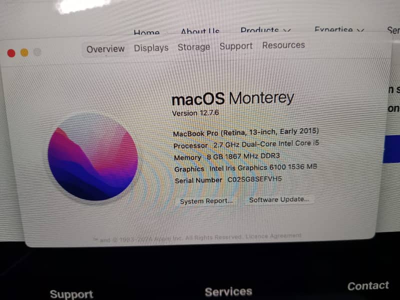 Macbook Pro 2015 Retina Display 8/128 Condition 10/10