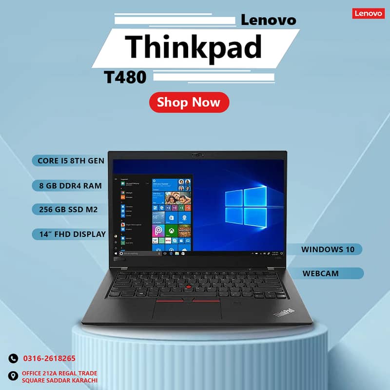 LAPTOP INTEL CORE i5 LENOVO T480