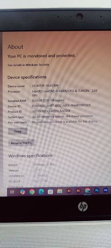 HP Elite Book Laptop