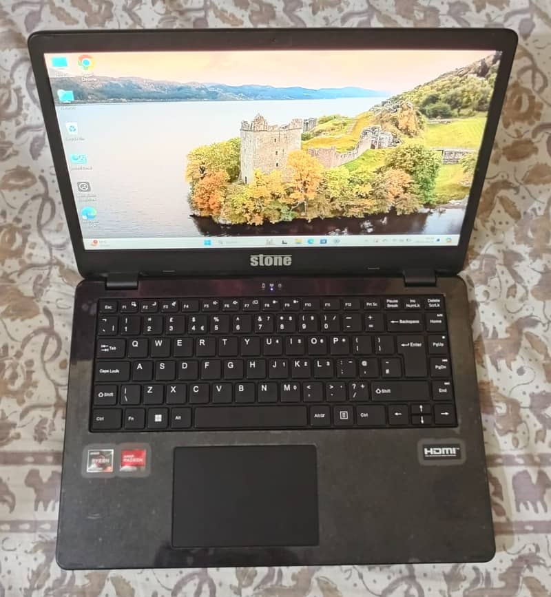 Stone 14thGEN Ryzen-3 7320U Laptop 16GB DDR5-RAM 256GB-NVMe 4K Display