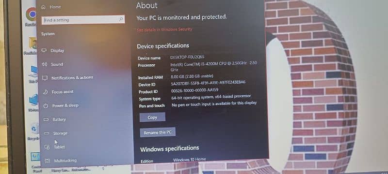 HP Laptop Core i5 4th generation Rate final hy