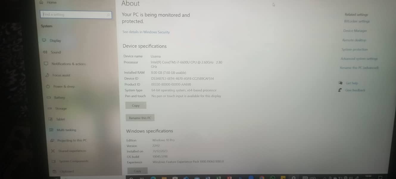 Dell latitude E7470