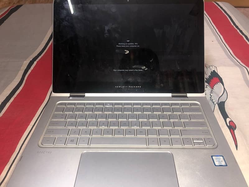 HP Spectre 360 Foldable 6th Gen Core i5 4GB 500 gb SSD Touchscreen