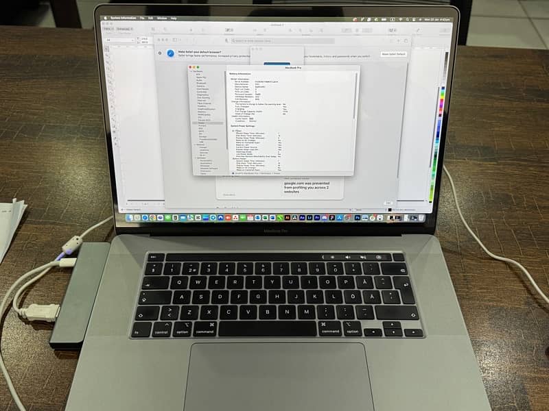 MacBook Pro 2019  – i9 2.4GHz 8-Core 16” inches | 64GB RAM | 1TB SSD