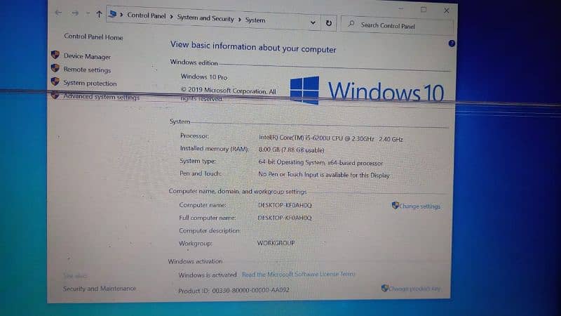 Hp laptop