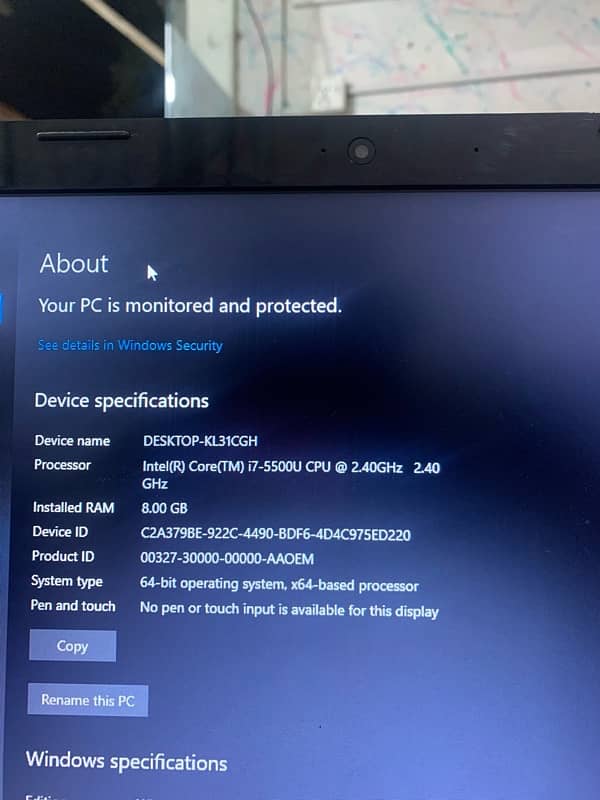 lenovo g50 cor i7 5th gen 8 gbram 256 ssd 2 gb amd r5 graphics  gaming