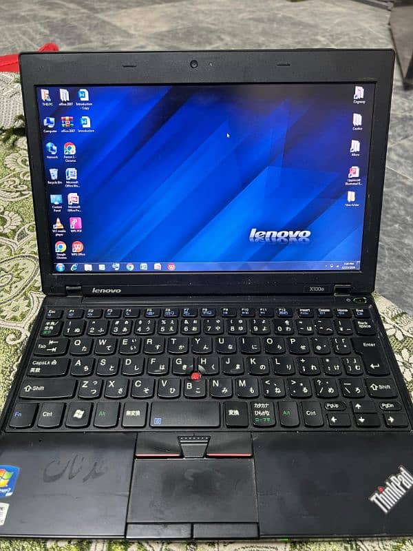 Lenovo x100 laptop for sale 2gb 120gb