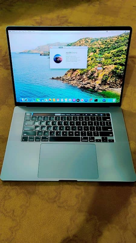 Apple MacBook Pro 2019 model core i9 processor 16 inches screen