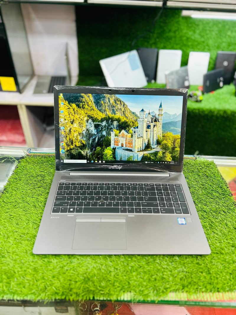 HP ZBook 15u  Processor: Intel Core i7 8th Gen (Quad-core, up to 4.6
