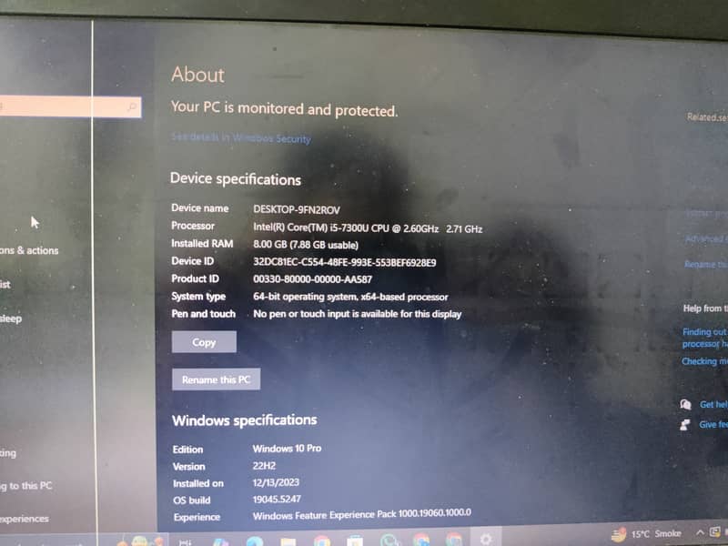hp elitebook i5 7th generation