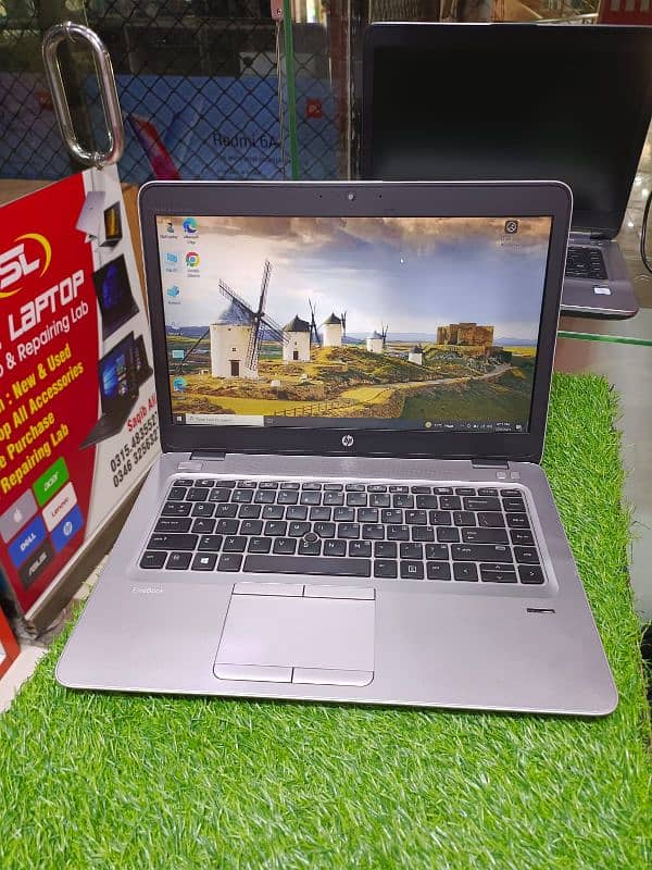 Hp EliteBook Core i7-6th Gen 8GB RAM 256GB SSD BackLite Keyboard 1080p