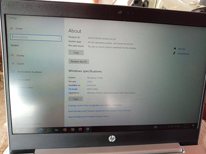 HP (Core i5) 8th Gen