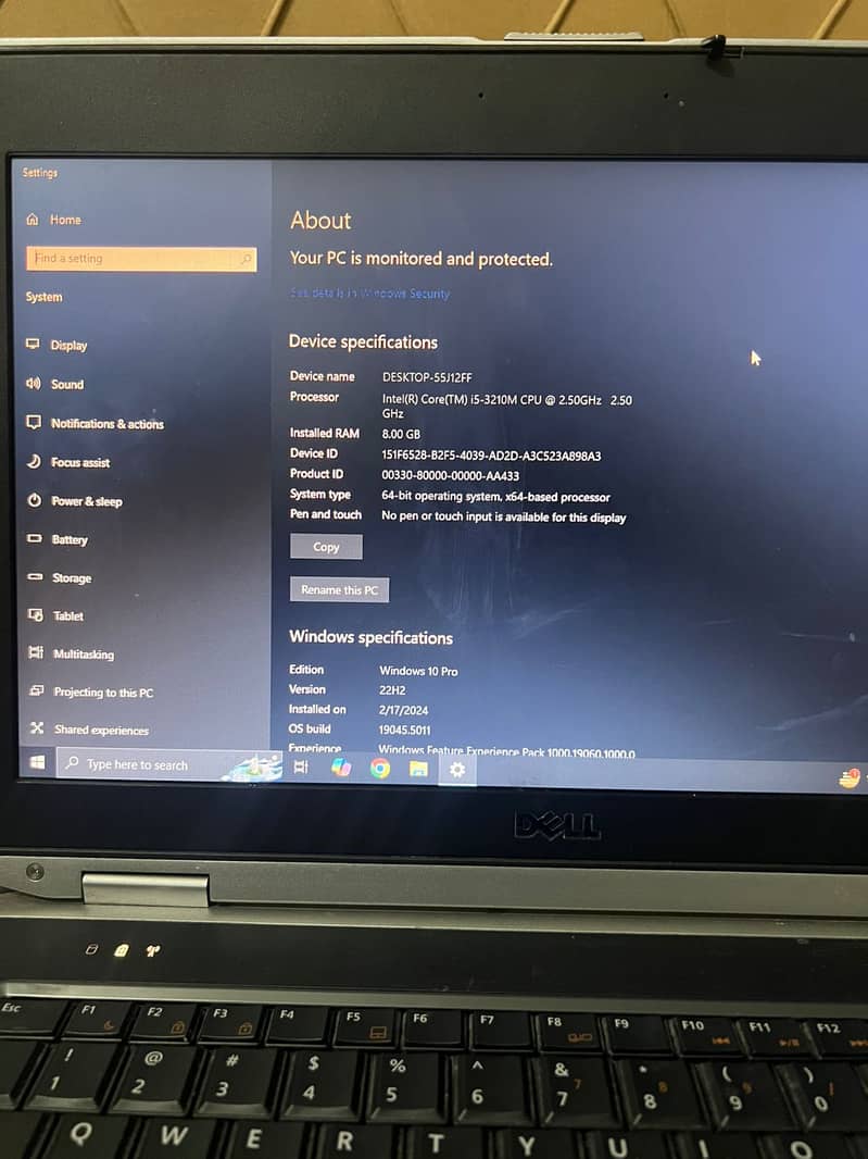 i5 3RD GEN | DELL LAPTOP | LATITUDE E6430 | 8GB RAM 128 SSD 500GB HARD