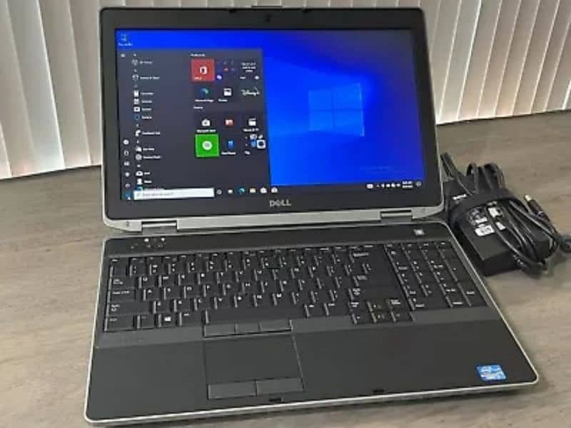 Dell Latitude Laptop 15.6" Big display full keyboard 2hours btry tmng