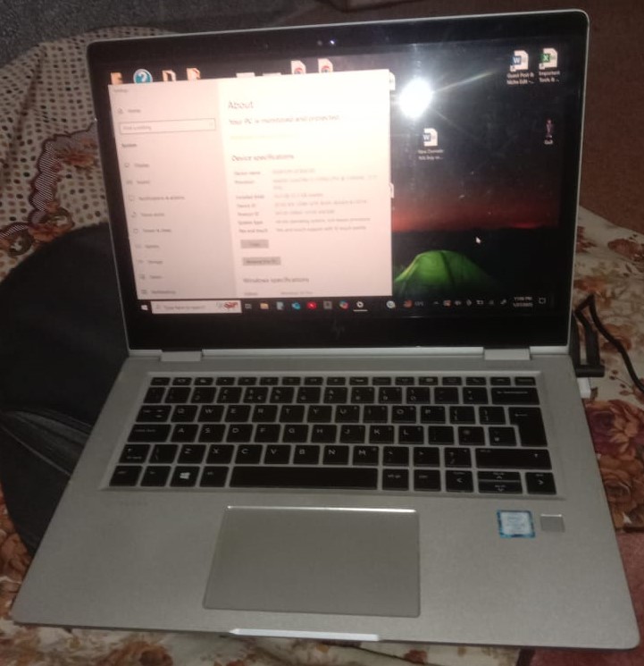 hp 1030 X360 i5 7th Gen IPS Display touch, 16 GB Ram 512 GB SSD 