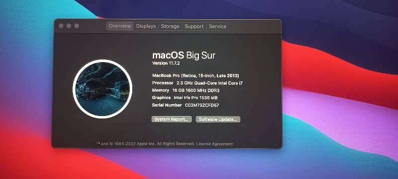 MacBook Pro 2013