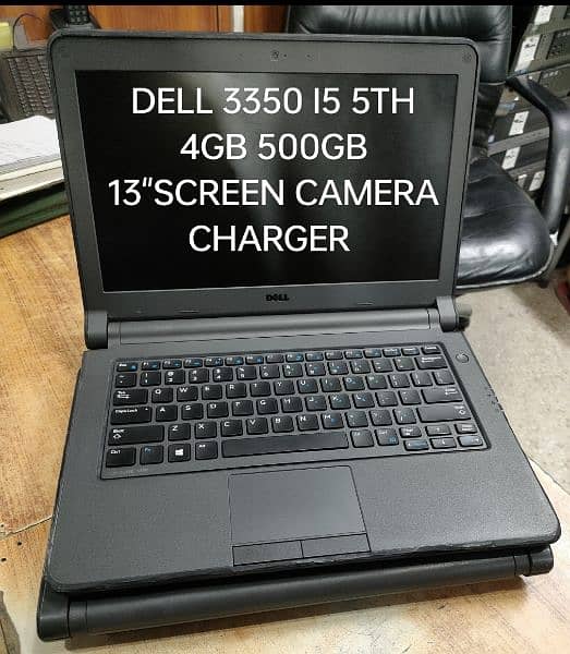DELL LATITUDE E3350 CORE I5 5TH GENERATION 4GB 500GB