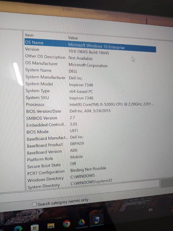 Dell Inspiron 13 7348 2in1 touch screen 4gb/512gb for sale