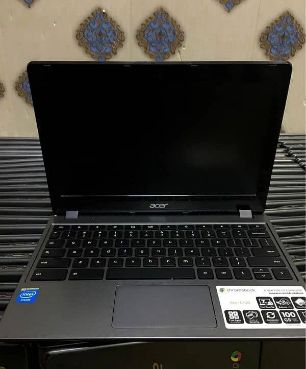 acer intel celeron chrome book laptop Us  imported 4GB ram 128GB ssd