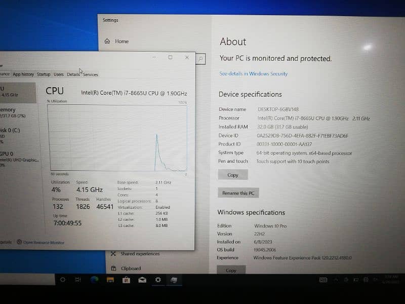 Lenovo thinkpad T590 i7 8th