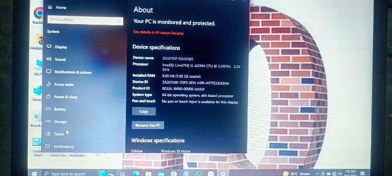 Hp Lap top Core i5 4th generation