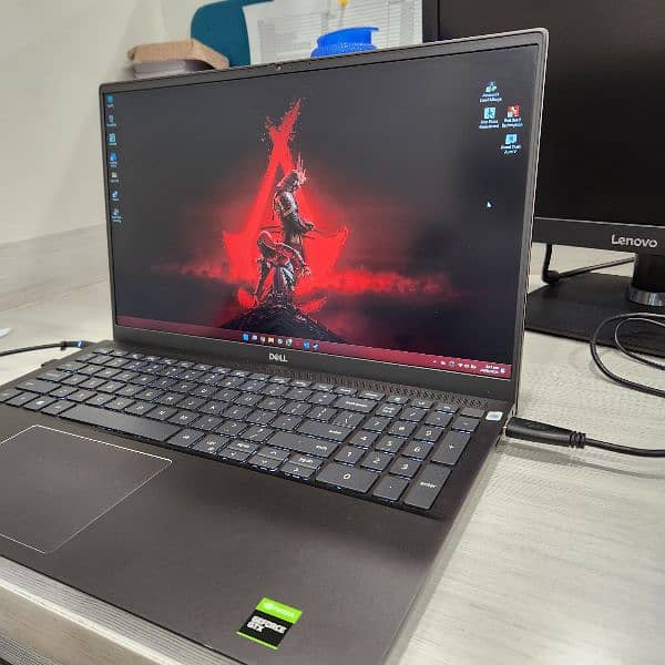 Dell vostro 7500 Corei7 10750H 16Gb Ram Nvidea Gtx 1650ti 1Tb SSD