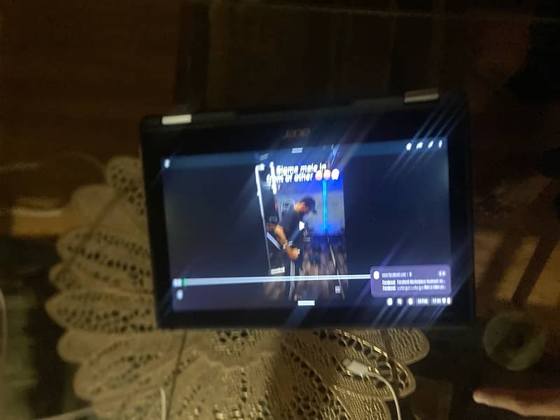 acer crome book and tablet touch screen 360 hd screen black colour