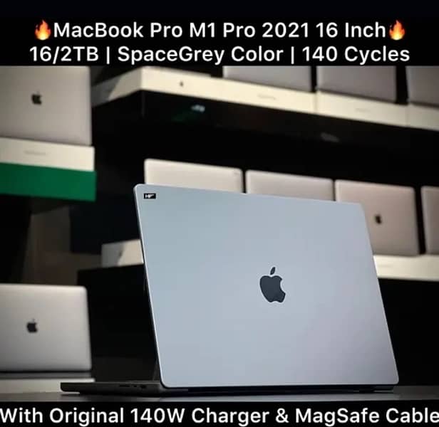 MacBook M1 Pro 16” 2TB 16GB 2021 16 inch M2 M3