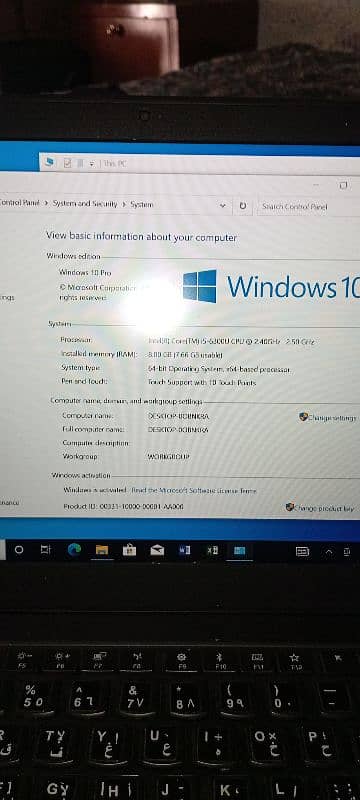 lenovo i5 slim touchscreen 14inch