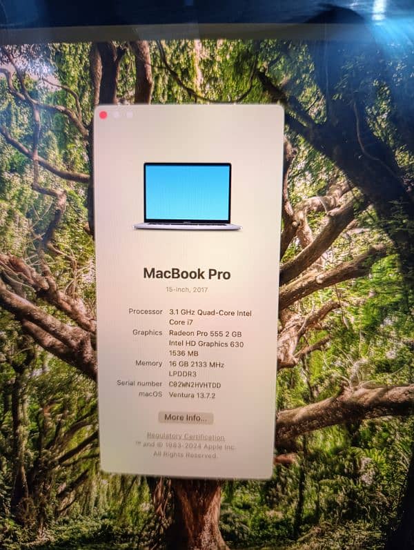 Macbook pro 2017
