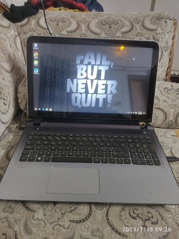HP amd a10 8700p 8th gen 8gb ram 500gb ssd