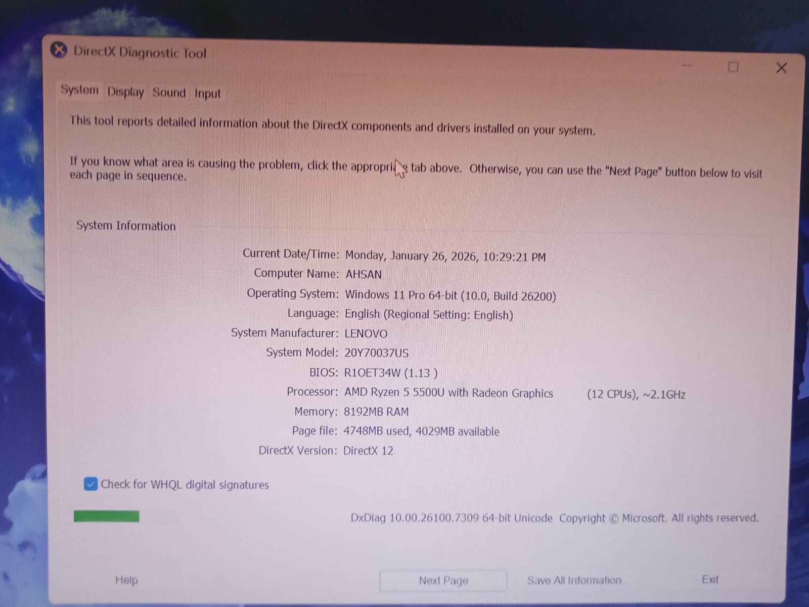 Lenovo ThinkPad E14 AMD Ryzen 5 5500u / 8 Gb Ram/ 256 Gb SSD/4 Gb integrated GPU