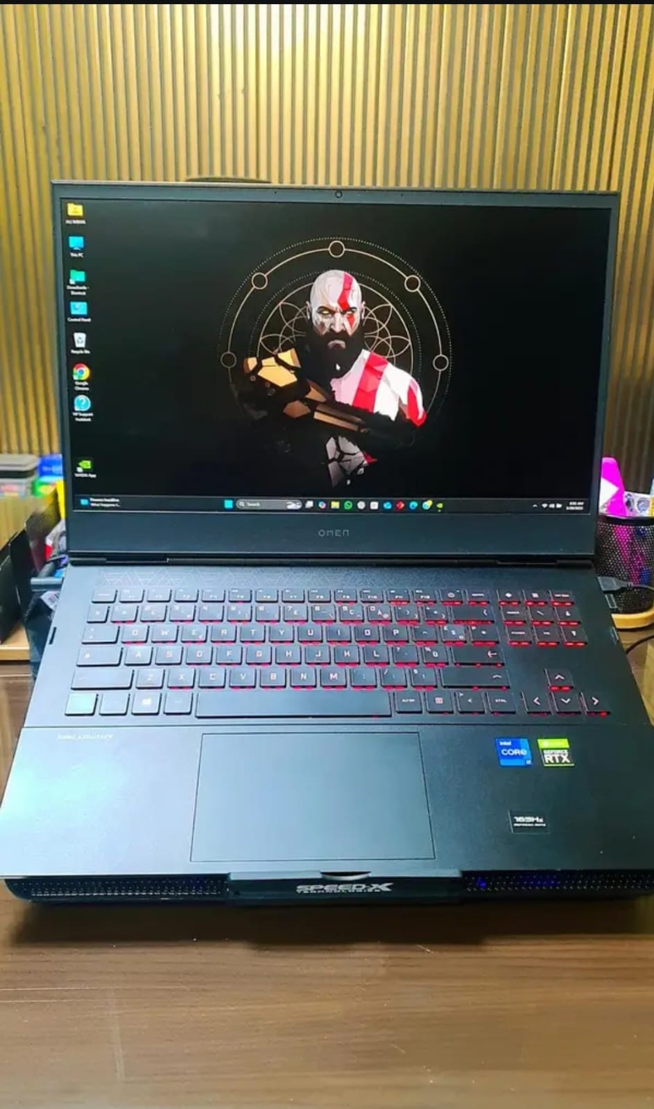 HP OMEN 16 RTX 3070TI / i7 12GEN / 2K 165HZ BEAST GAMING LAPTOP FOR SALE 10/10 CONDITION