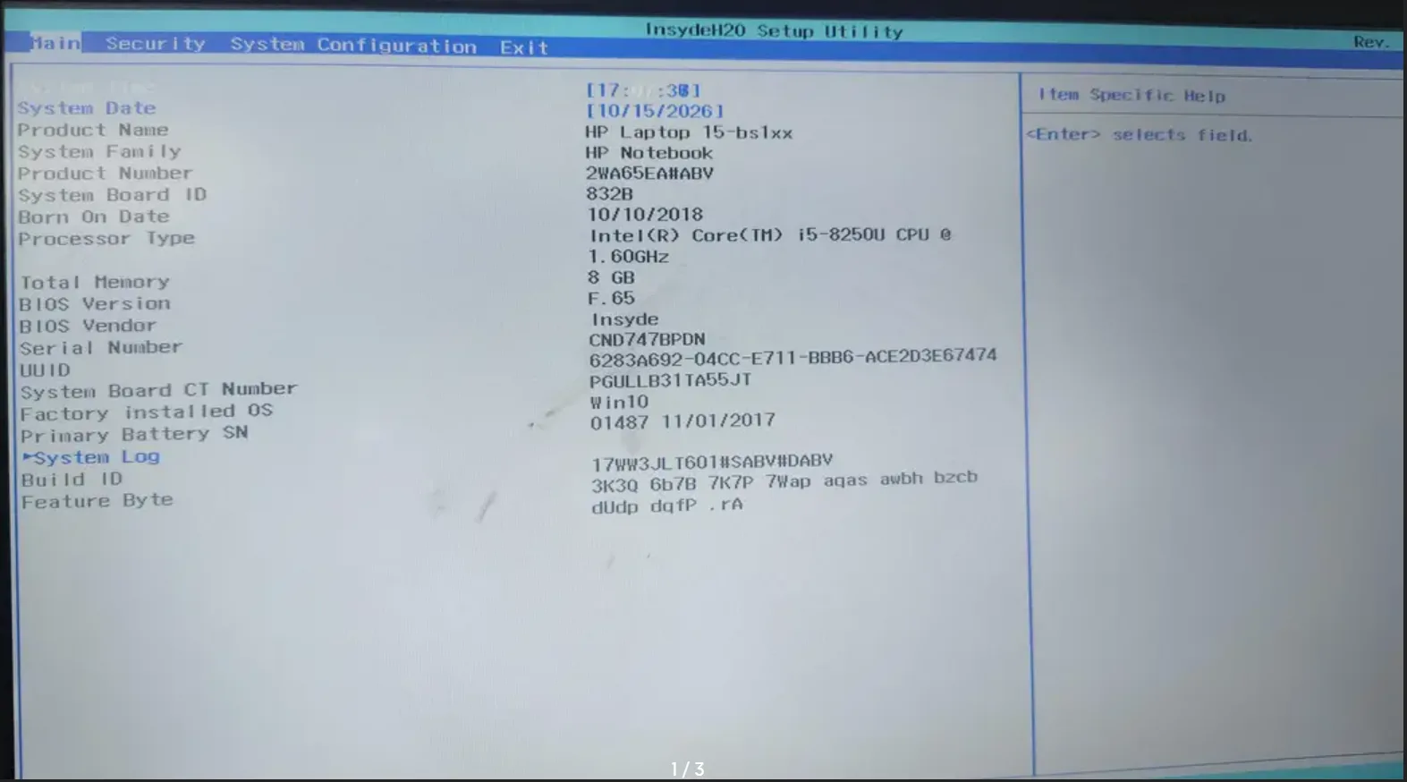 HP Laptop Ci5